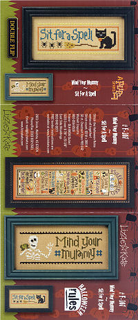 F107 Mind Your Mummy/Sit for a Spell Halloween Rules Double Flip s F107 Mind Your Mummy/Sit for a Spell Halloween Rules Double Flip s