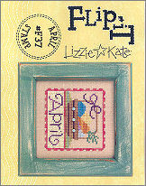 F37 April Stamp Flip-It -- counted cross stitch from Lizzie Kate