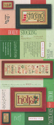 F76 HOLLY STOCKING Double Flip F76 HOLLY STOCKING Double Flip