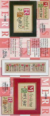 F89 MERRY CHRISTMAS By the Letter MERR Double Flip F89 MERRY CHRISTMAS By the Letter MERR Double Flip