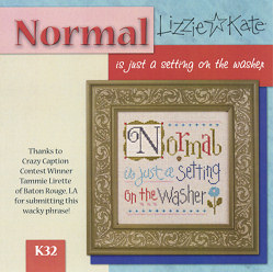 K32 Normal is Just a Setting on the Washer Kit K32 Normal is Just a Setting on the Washer Kit
