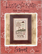 Bless Our Home -- counted cross stitch from Lizzie Kate